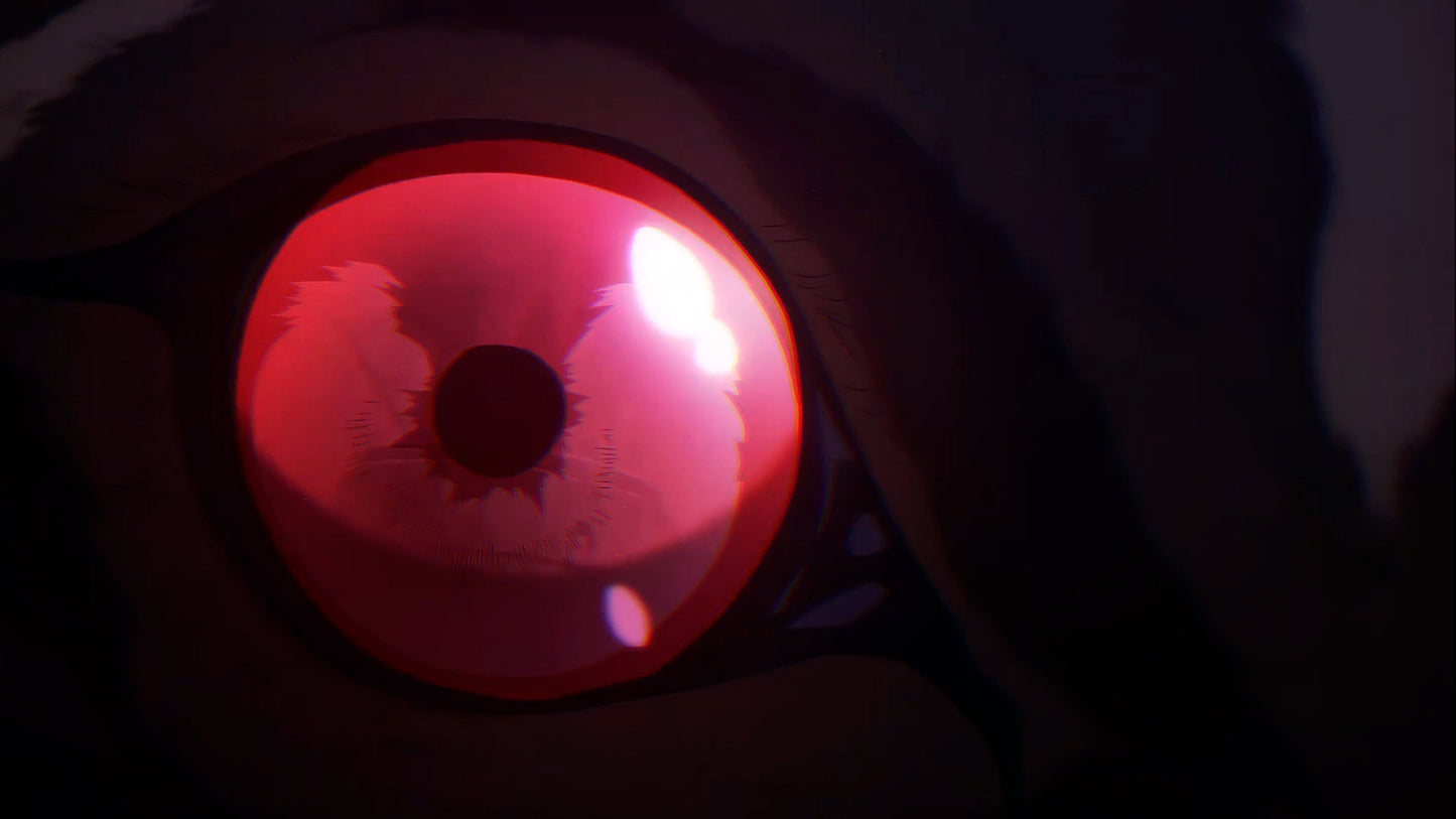 anime loop {red eye}