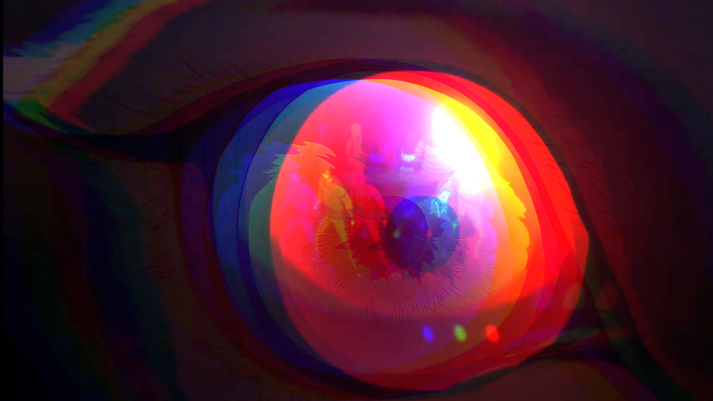 anime loop {red eye}