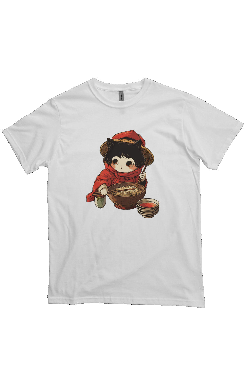studio ghibli style ramen shirt zZz