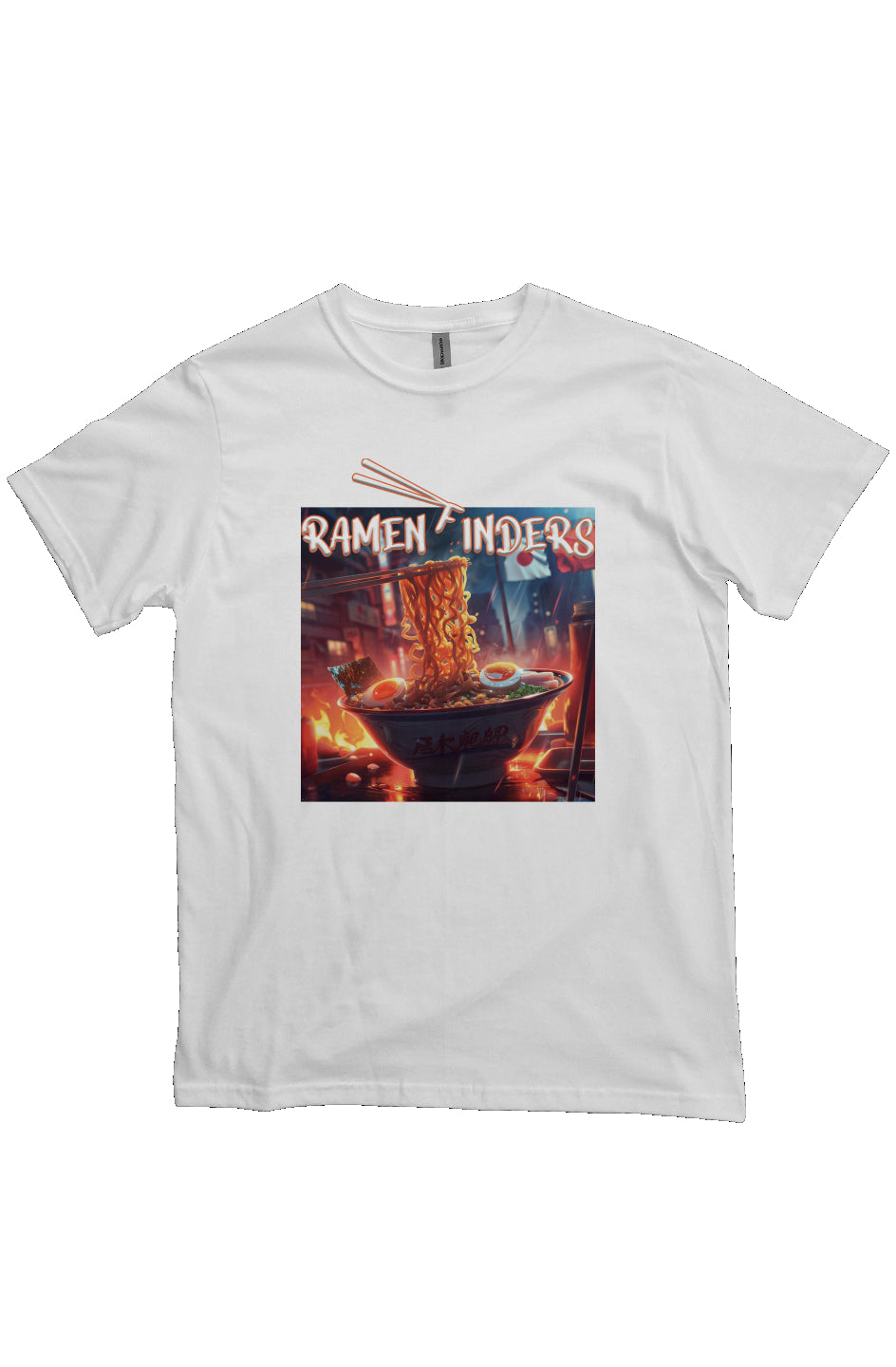 ramen tee shirt 5 white