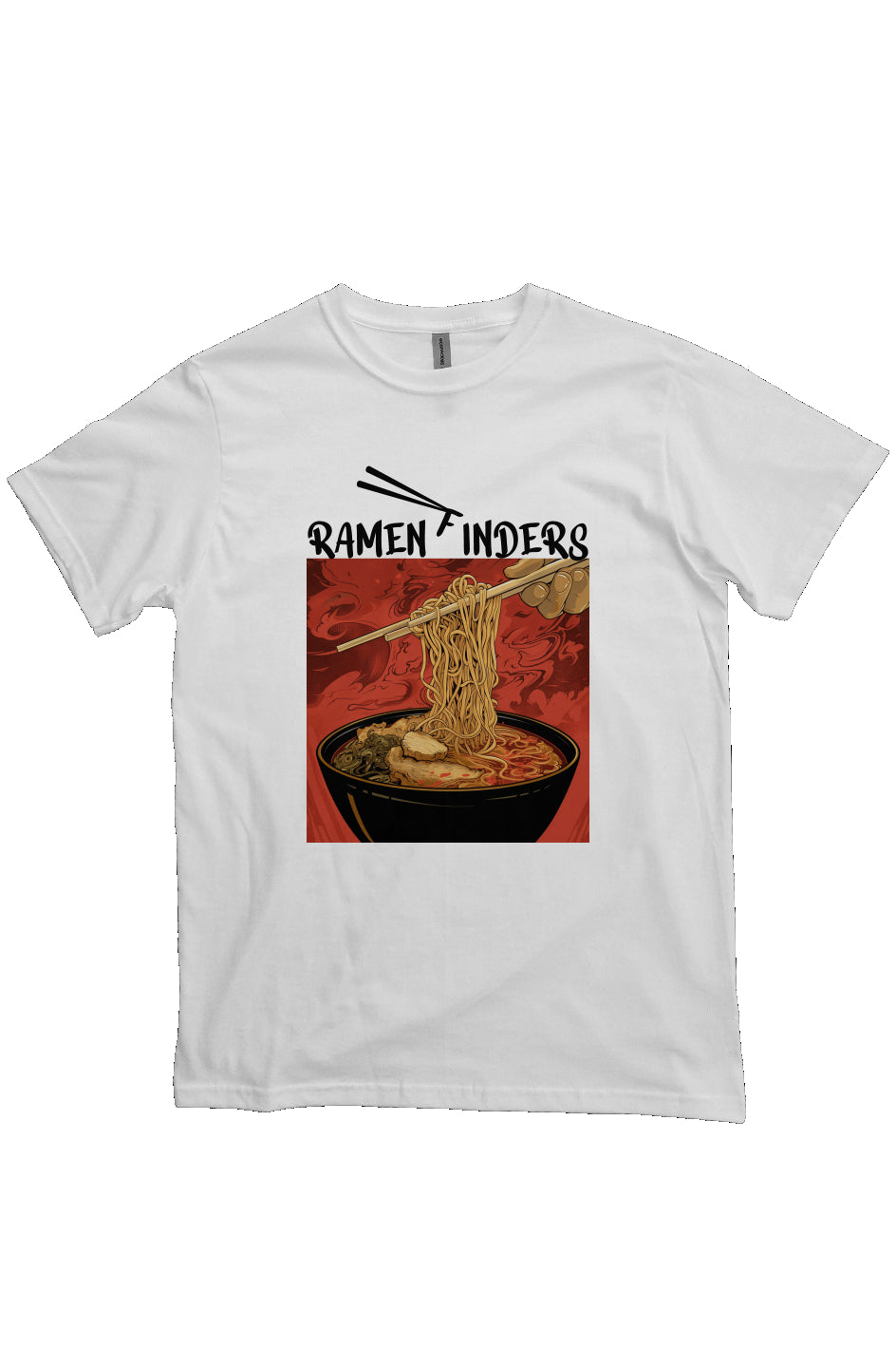 ramen tee shirt 8 white