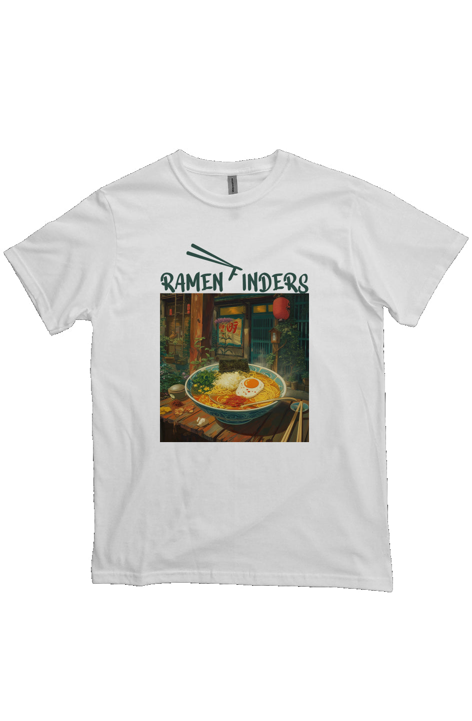 ramen tee shirt 10 white