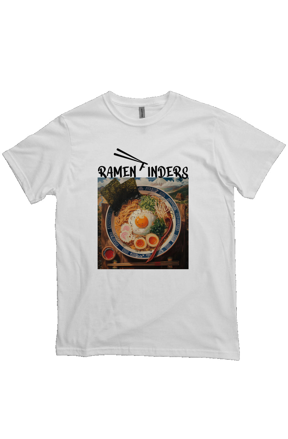 ramen tee shirt 11 white