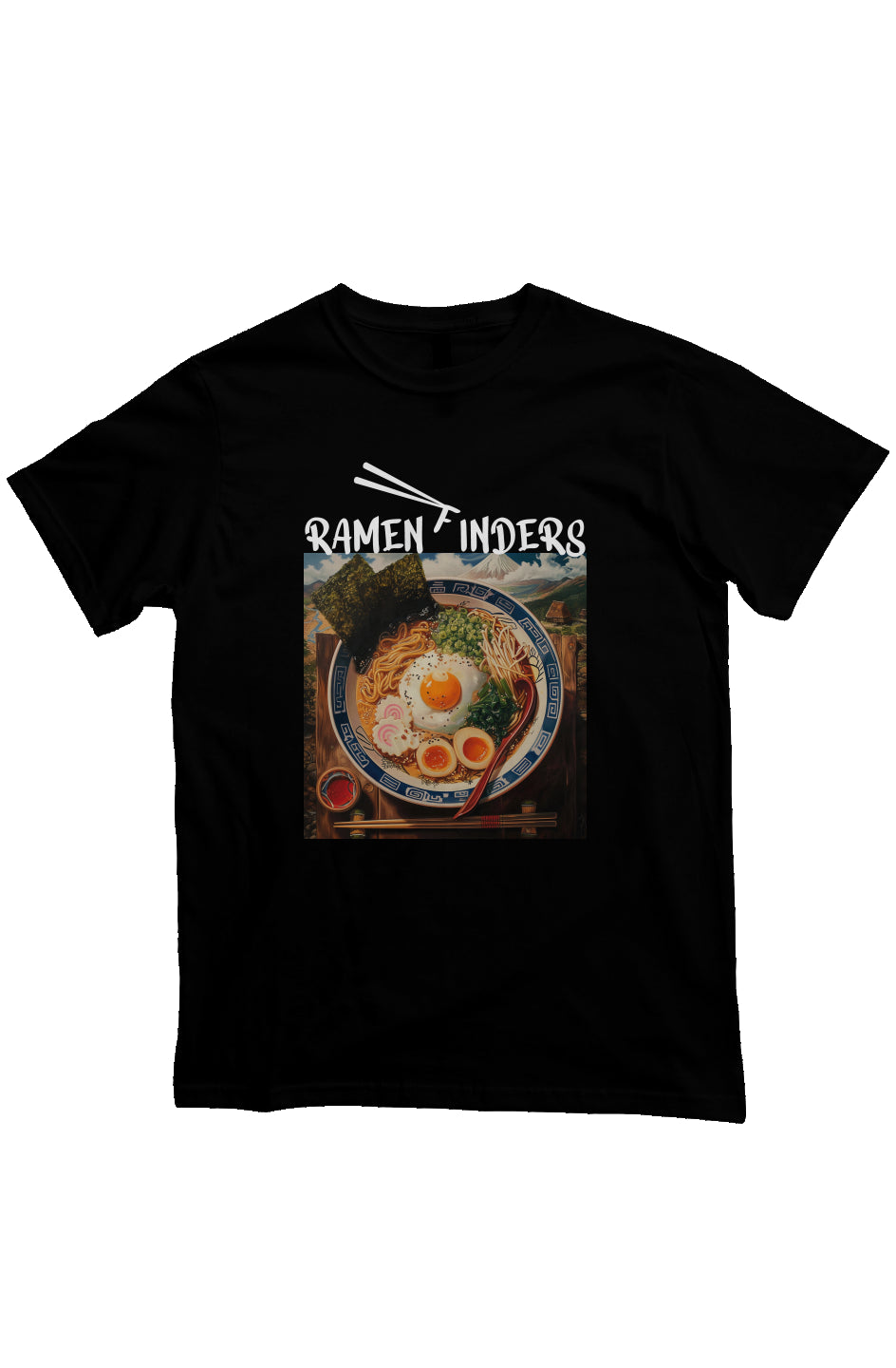 ramen tee shirt 11 black