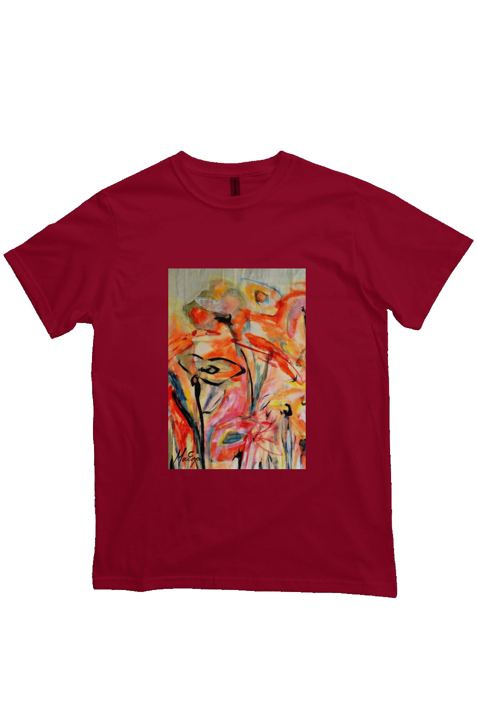 MaEga Tee - organic cotton shirt manzanita