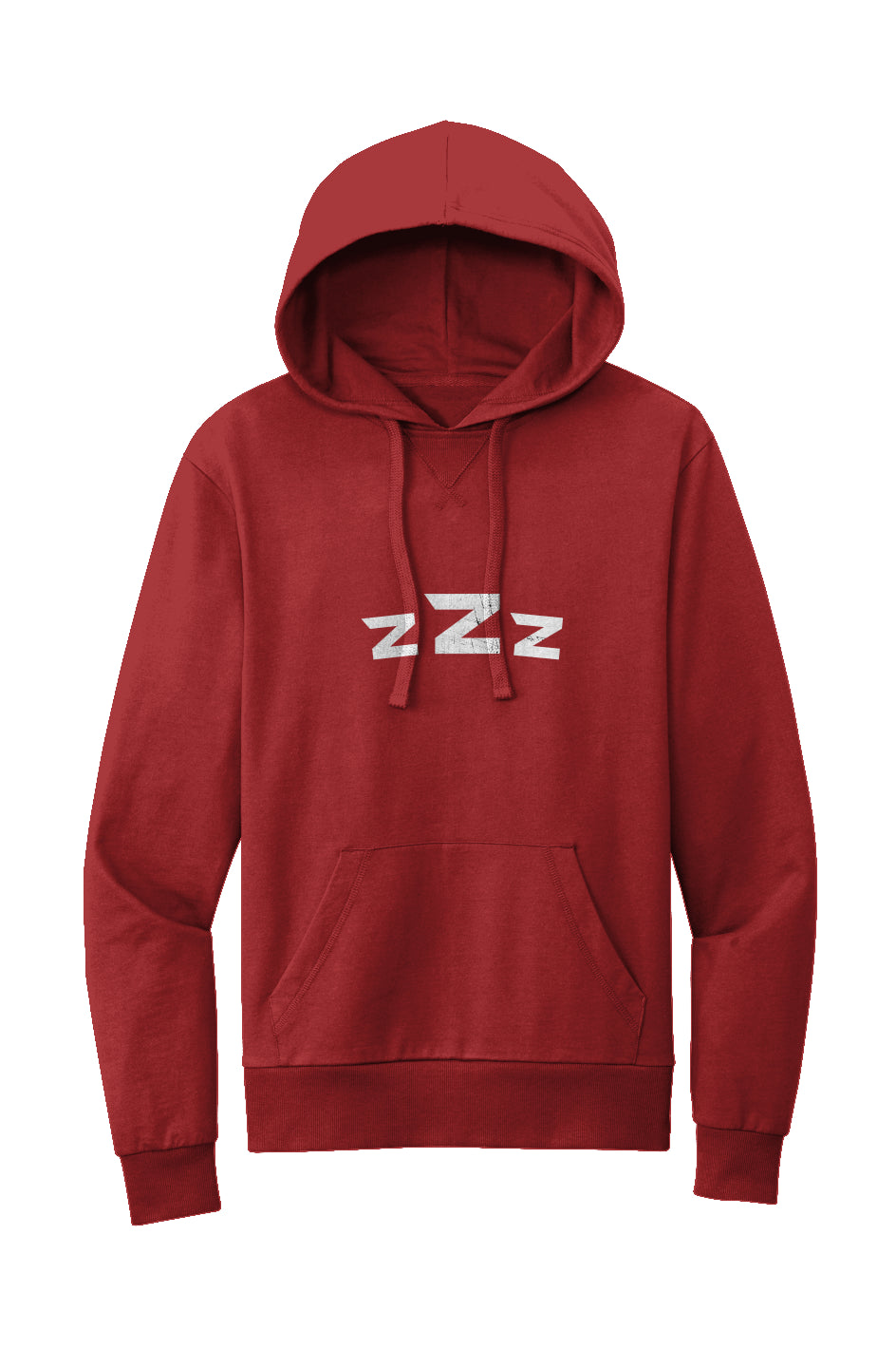 Organic French Terry Pullover Hoodie zZz (red)