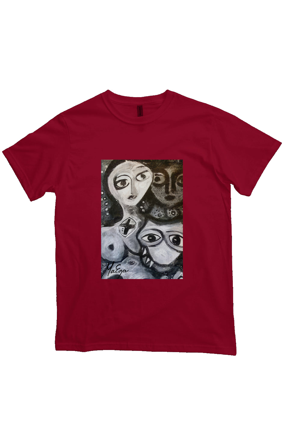 MaEga Tee - organic cotton shirt #1 manzanita