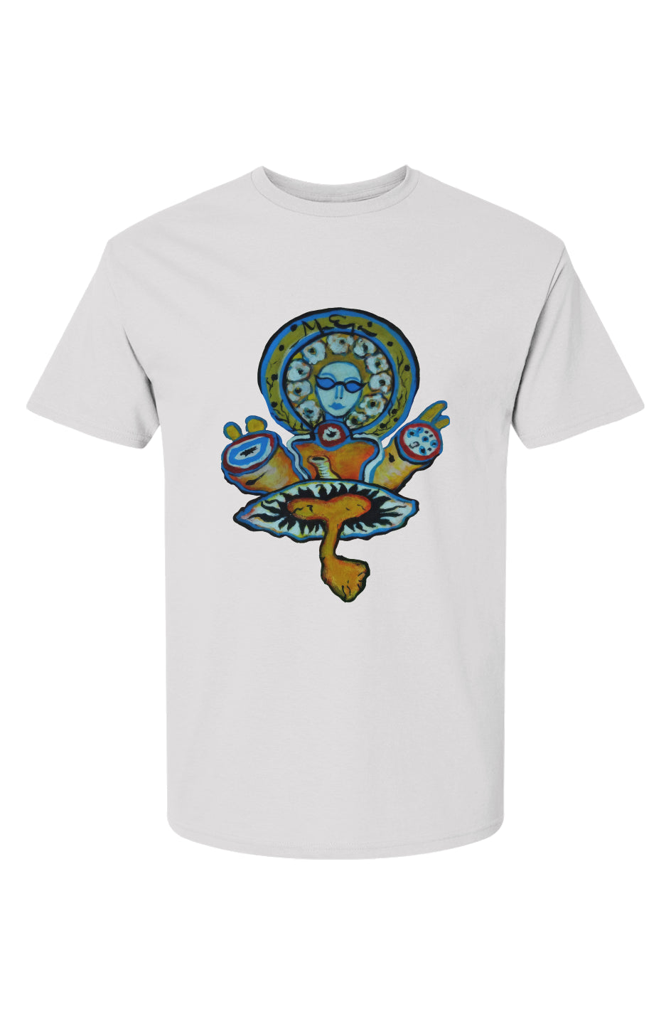 MaEga unframed peace *white