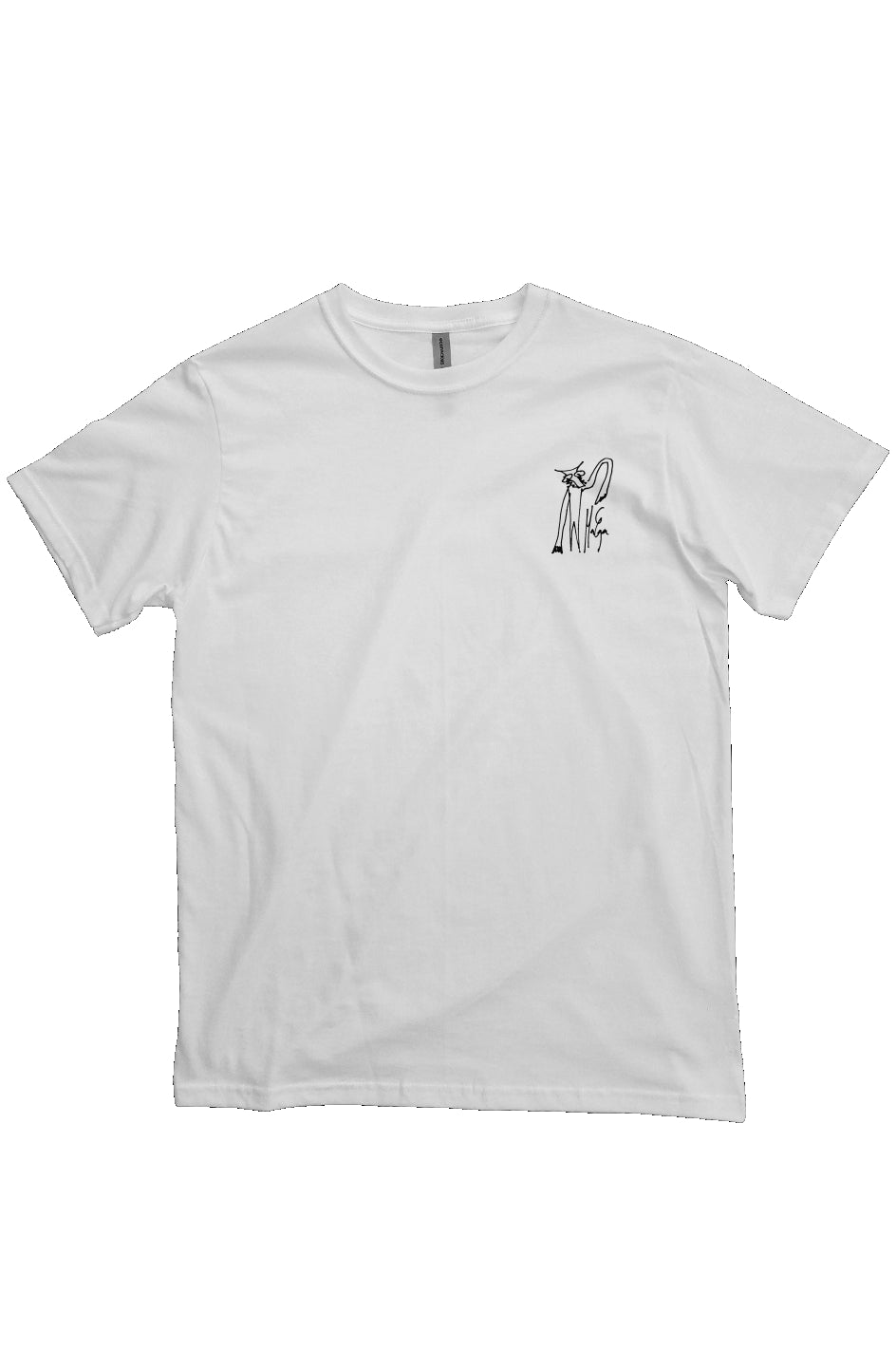 maega sketch embroidery white
