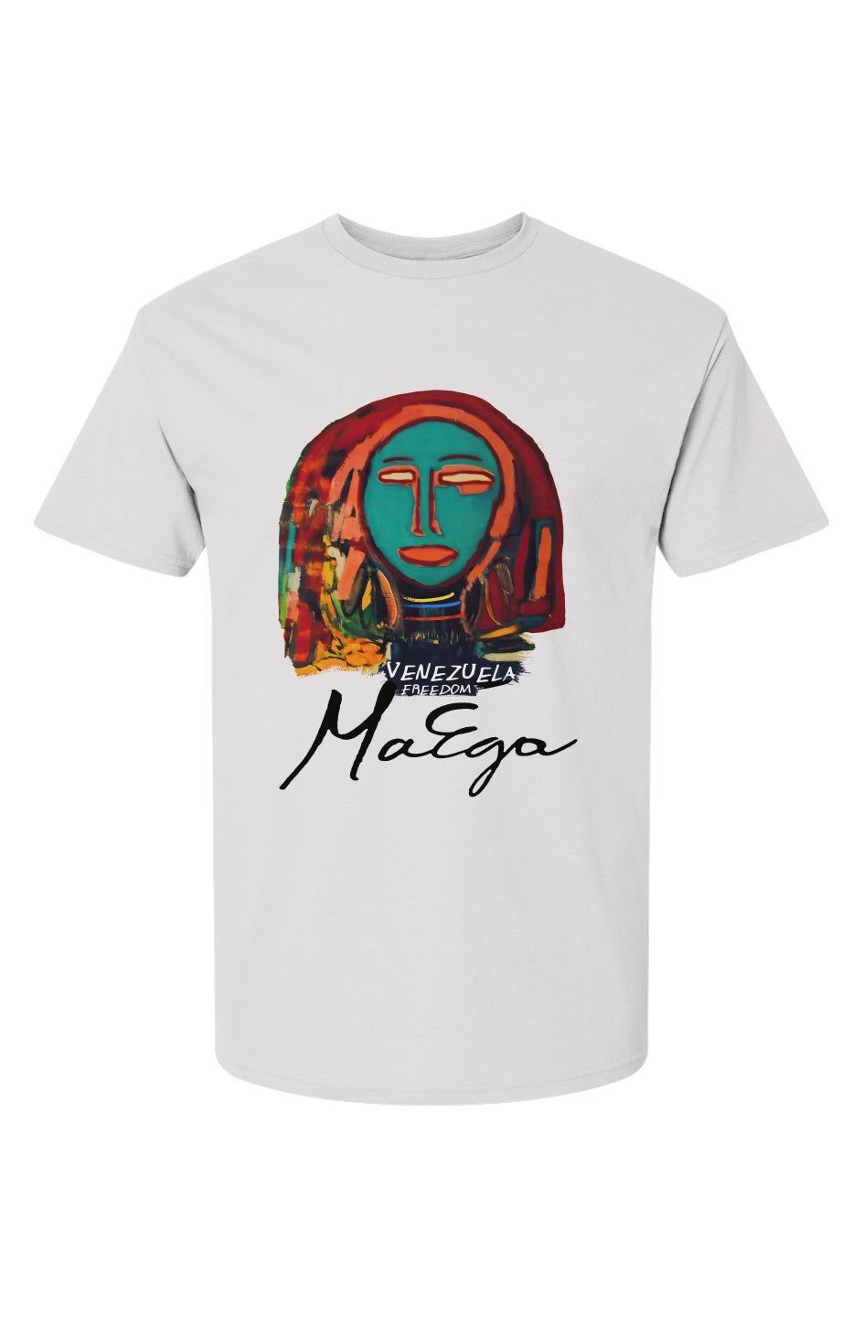 MaEga tee - borderless black