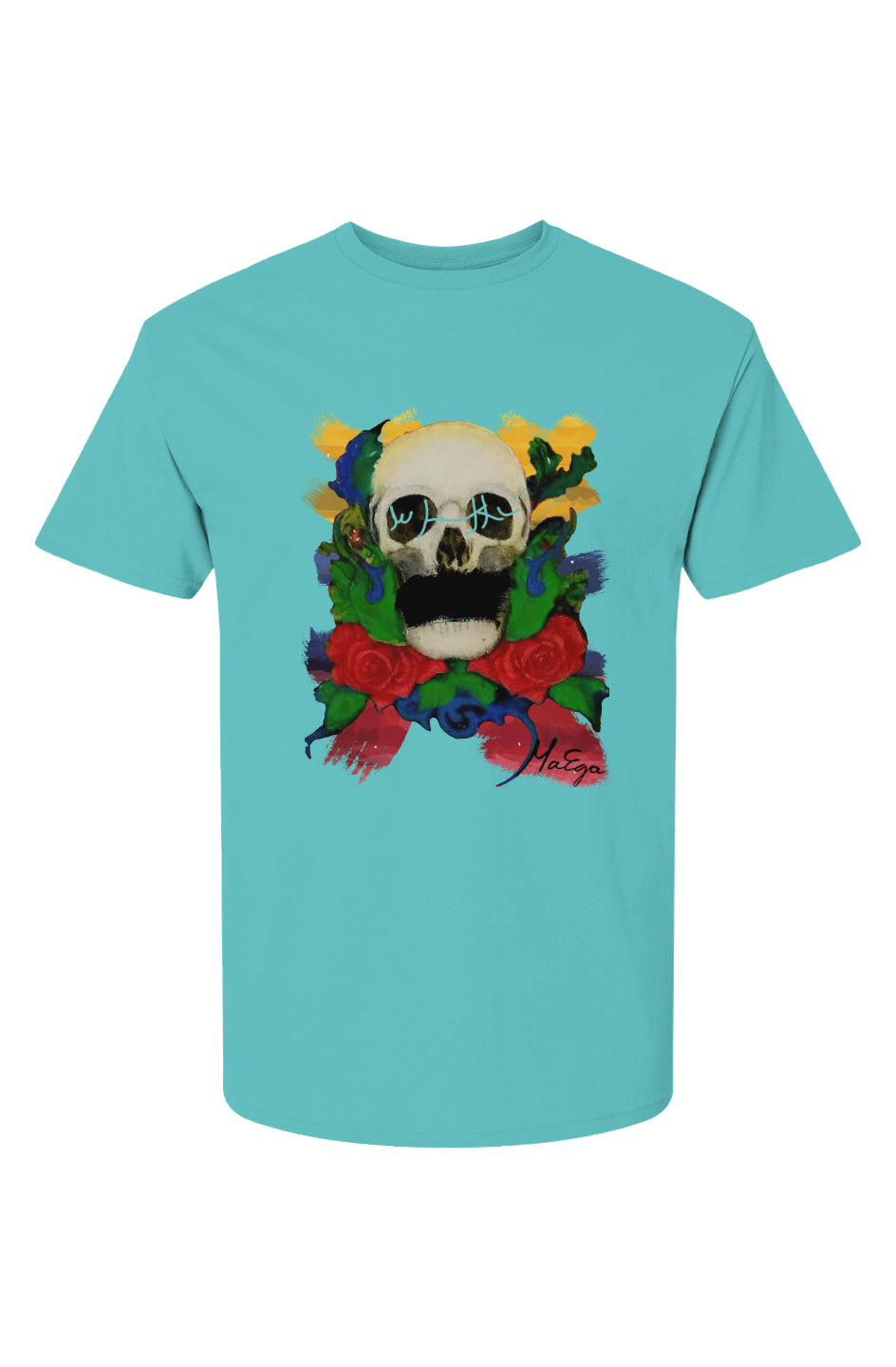 MaEga tee - borderless tricolor