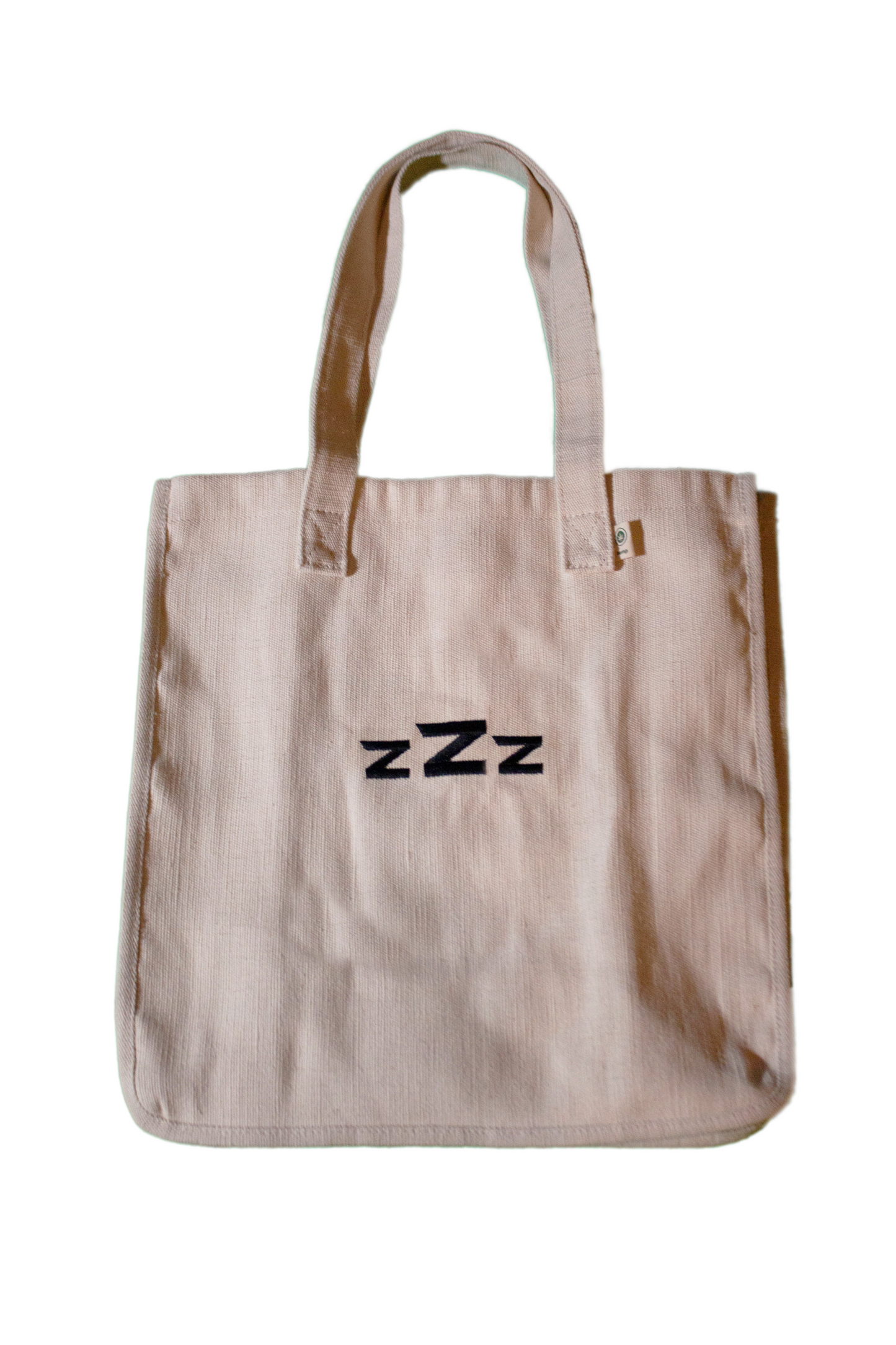 hemp market tote - zZz embroidered