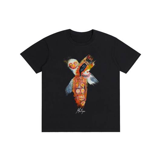 MaEga tee - unframed art
