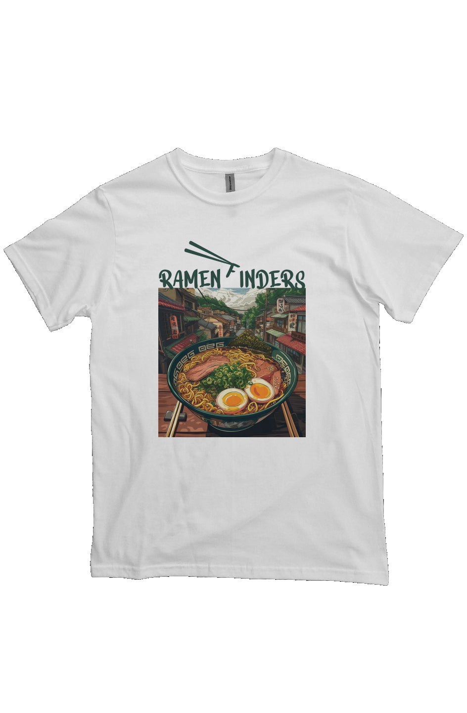 ramen tee shirt 9 white