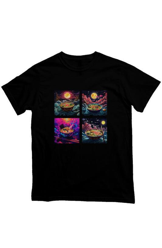 ramen 4-way moon, t-shirt real