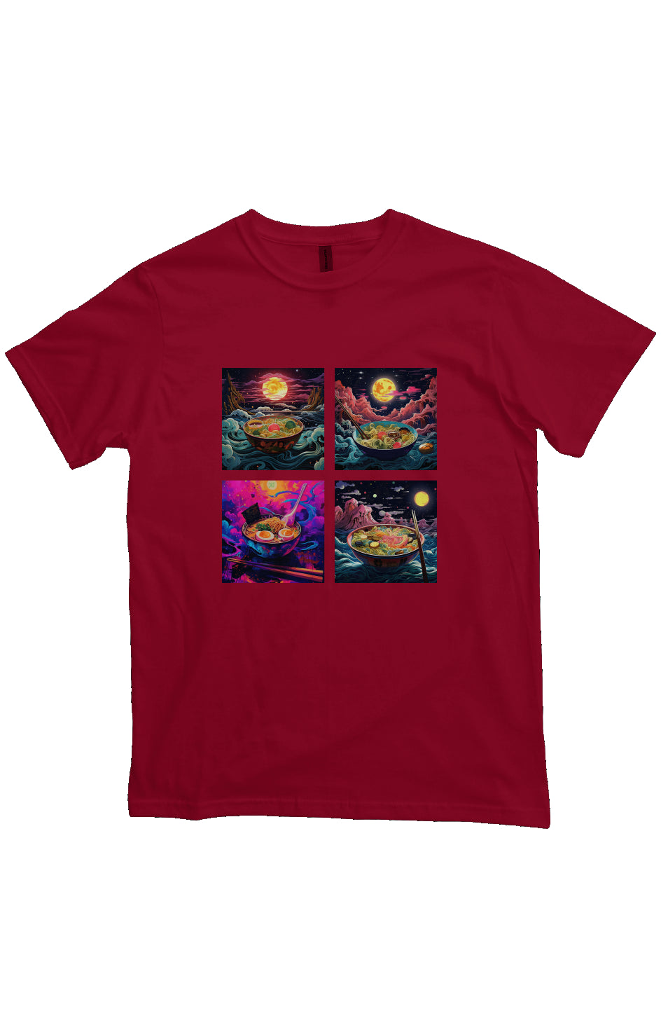 ramen 4-way moon, t-shirt manzanita