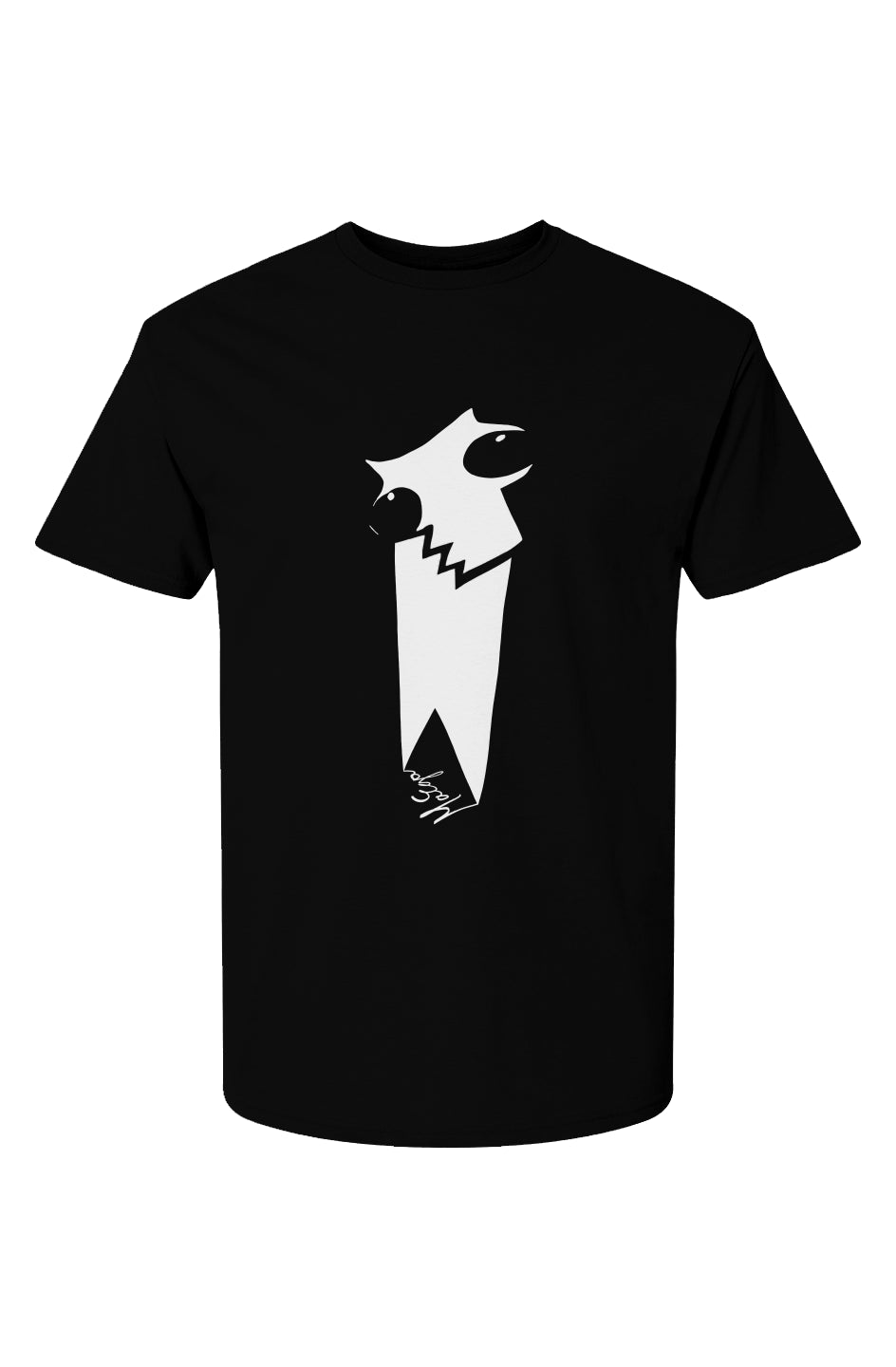 MaEga tee - unframed *black and white