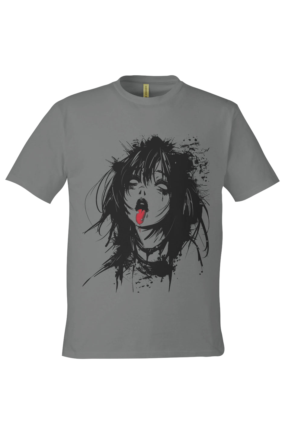 anime ice cream drip tee