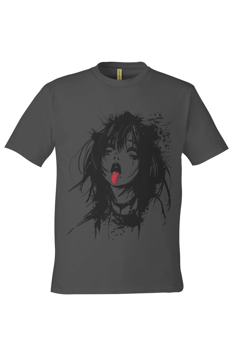 anime ice cream drip tee