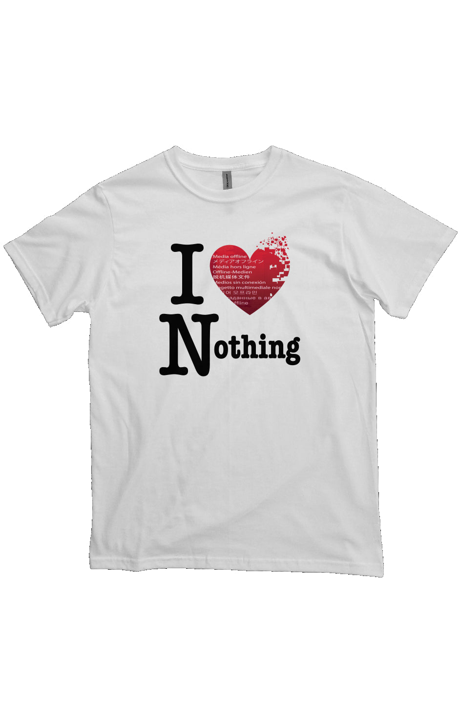 I <3 nothing - tshirt