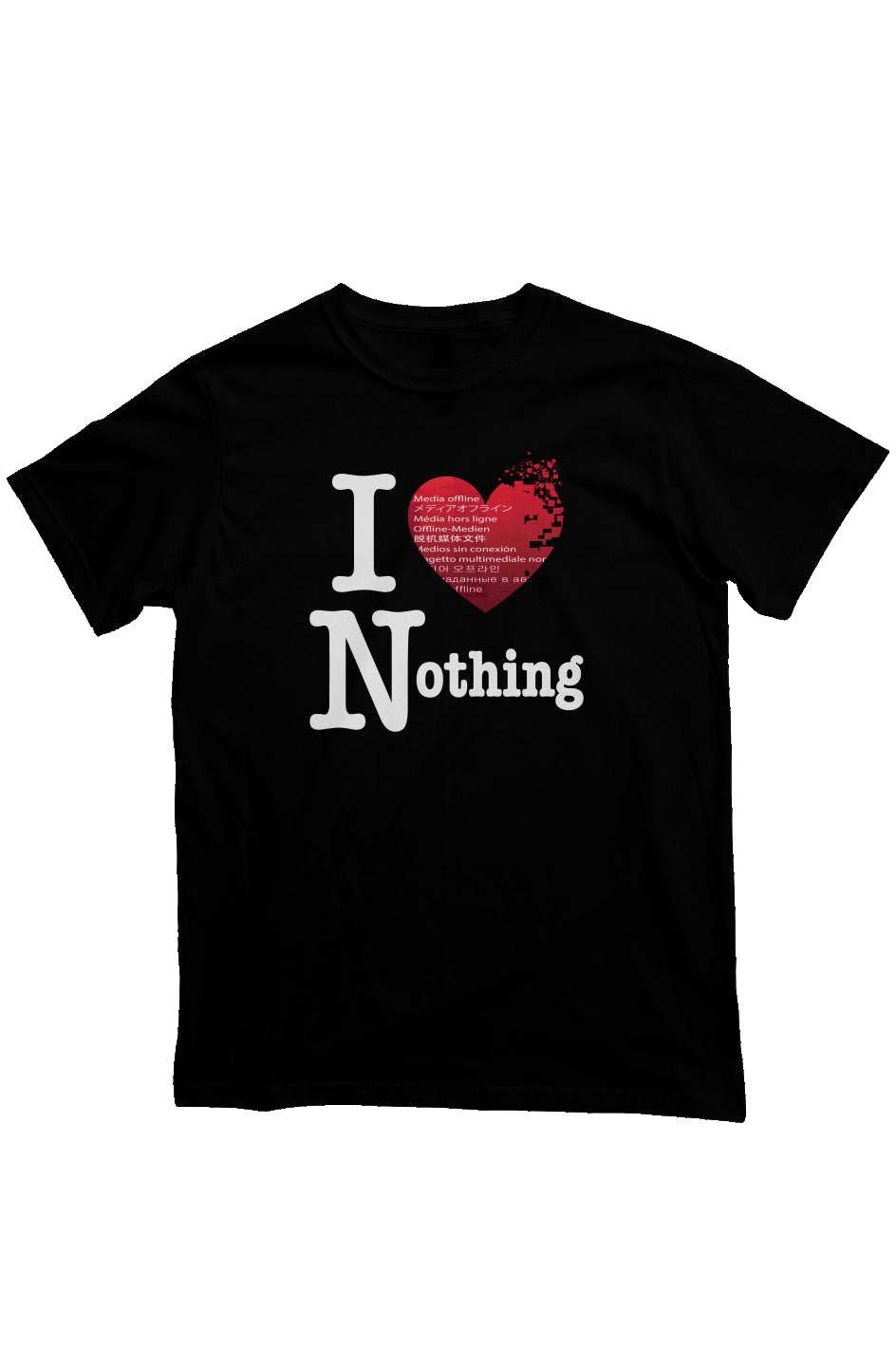 I <3 nothing - tshirt