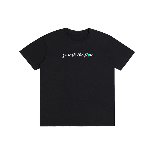 go with the fl𖤐w ~ the shirt