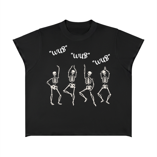 Unisex Boxy Raw Edge T-Shirt