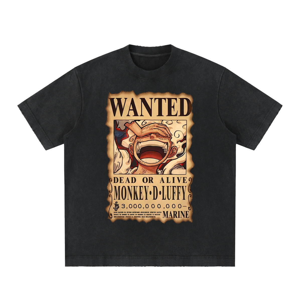 Heavyweight Vintage Washed Frayed T-Shirt